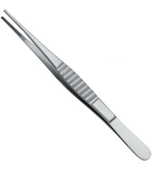 Debakey Vascular Tissue Forceps, Fenestrated Handles, Lightweight, 1.5 Mm Tips, 6" (15.2 Cm)